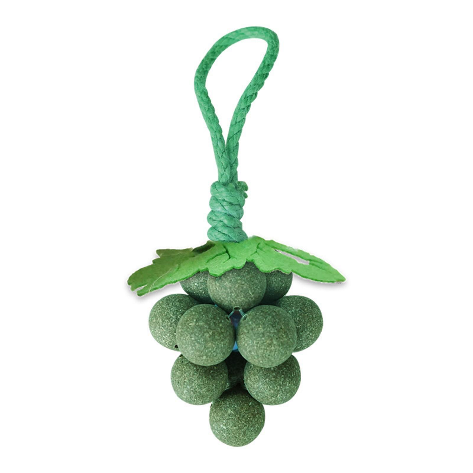 

Catnip Ball Toy (grape Shape) Can Be Licked And Played With, Resistant To Biting And Scratching, Suitable For Kittens And Adult Cats One Size