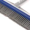 Aluminum Handle Swimming Pool Brush Head With Corner Cleaning Brush Semi-Spherical Bristles Pool Tile Scrubber Brush