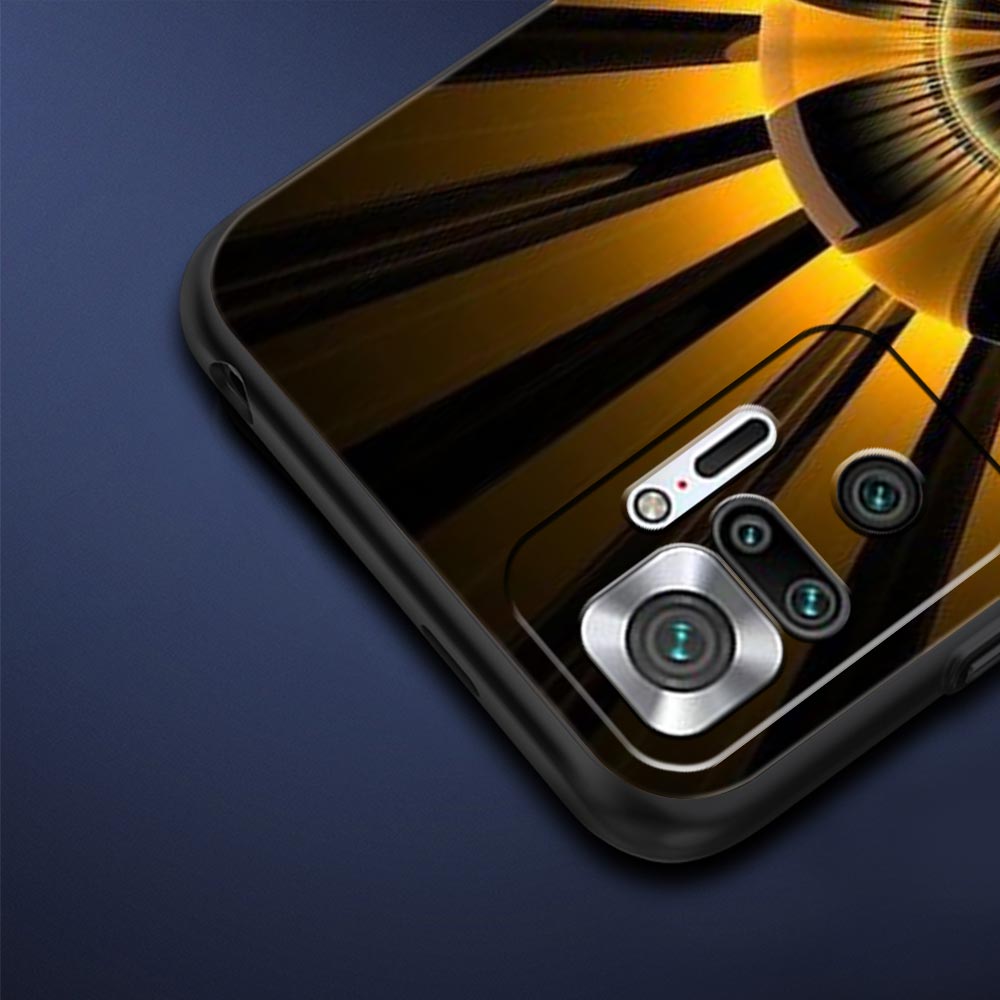 Retro Circular Totem Design Phone Case Cover for Redmi 14C 10C Note 15 14 13 12 10 11 K40 Pro Plus 5G Shockproof Soft TPU Shell