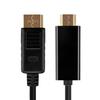 Converter Cable High Output Plug Play Clarity Stable DP to HDMI-compatible 1080P PVC