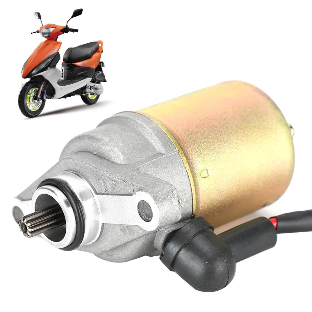 Motorcycle Metal Starter Motor Replace Accessory Fit for GY6 48cc 50cc 80cc