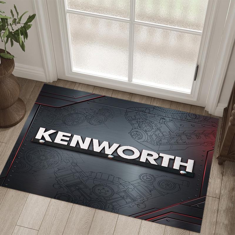 Kenworth Design Crystal Velvet Carpet Cozy Non?Slip Printed Rug For Bedroom Living Room Entrance