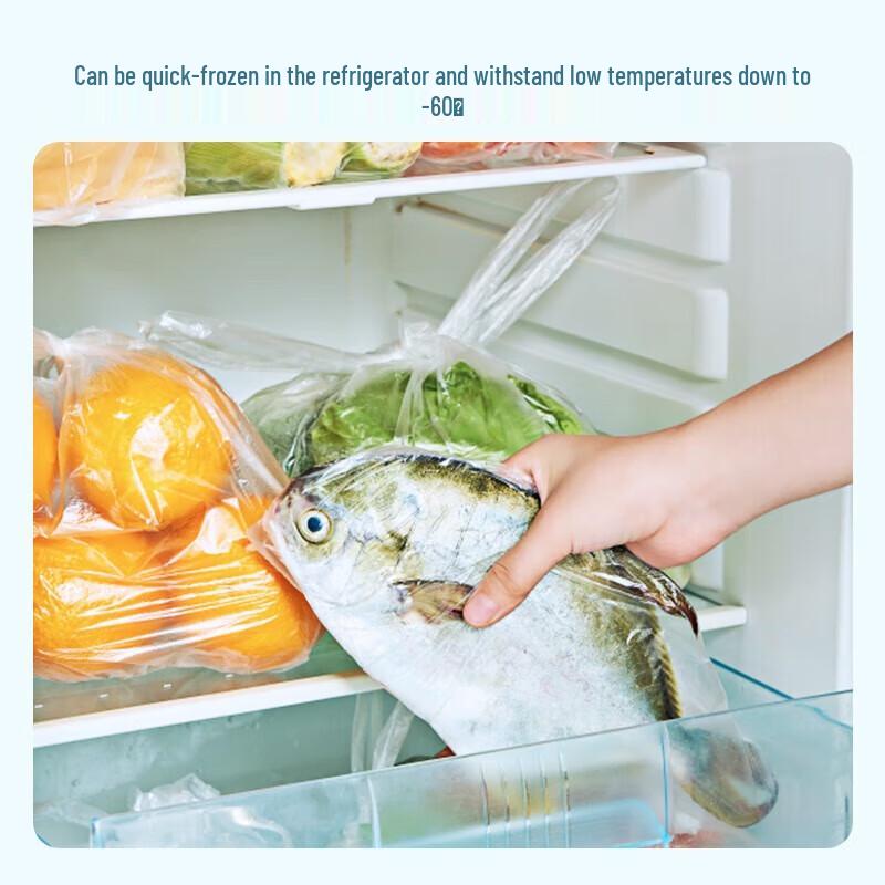 H'yeas Food-Grade Vest-Style Disposable Fresh-Keeping Bags