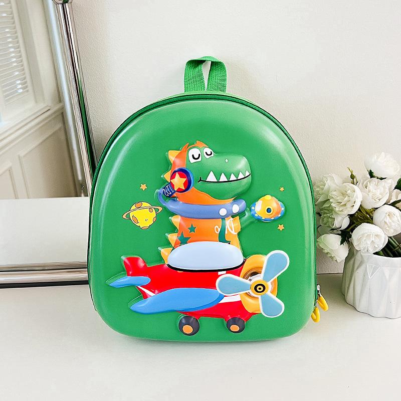 School BagsChildren's Bag Cute Cartoon Small School Bag Hard Shell Bag with Light Children's Backpack