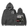Rapper The Weeknd Album Cover Graphic Pullovers Men Women Clothing Vintage High Street Hoodies Oversized Sweatshirt Tops