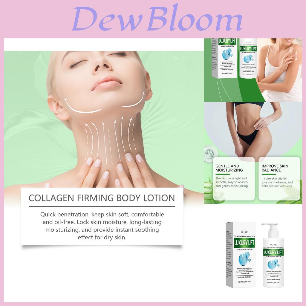 Ouhoe Firming Body Lotion Gentle Hydrating Moisturizer For Dry Skin With Tightening Effect