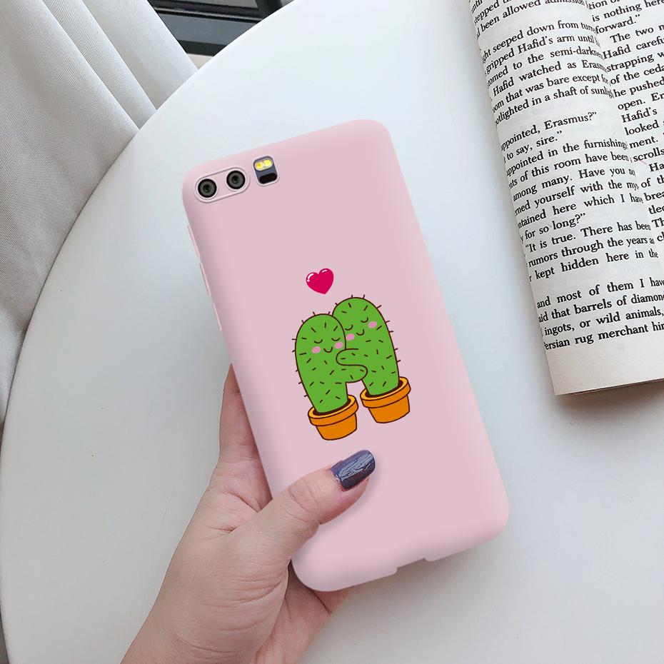 For Huawei P10 plus Phone Case Cute Painted Silicone Back Cover Protector Funda For Huawei P10plus P10 P 10 Plus HuaweiP10 Cases