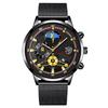 Men'S Watch Fully Automatic Quartz Watch Luminous Calendar