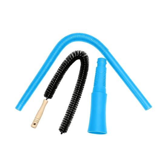 Kit de Curățare a Grilei Uscătorului cu Perie Flexibilă din Kapok pentru Scame, Cap de Aspirator pentru Praf din Conducte, Instrument de Curățare cu Rază Lungă