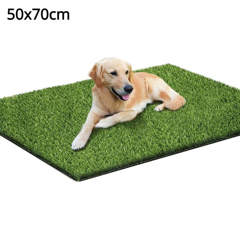 Grass Mat Dog Pee Pad Ultimate Washable Dog Grass Mat Reusable Odor-Control for Pet Training Easy-Clean Pee Pad Non-Slip Backing