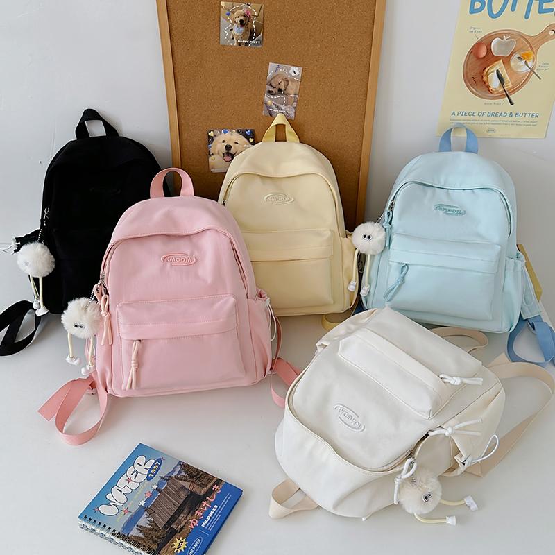 Campus Student Schoolbag Women's Lightweight Travel Backpack