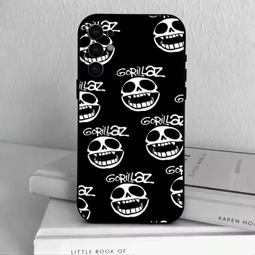 

Чехол для телефона C-Gorillaz Anime для Samsung S25, S24, S21, S22, S23, S30, Ultra, S20, Plus, Fe, Lite, Note, 10, Черный чехол Samsung S25ULTRA