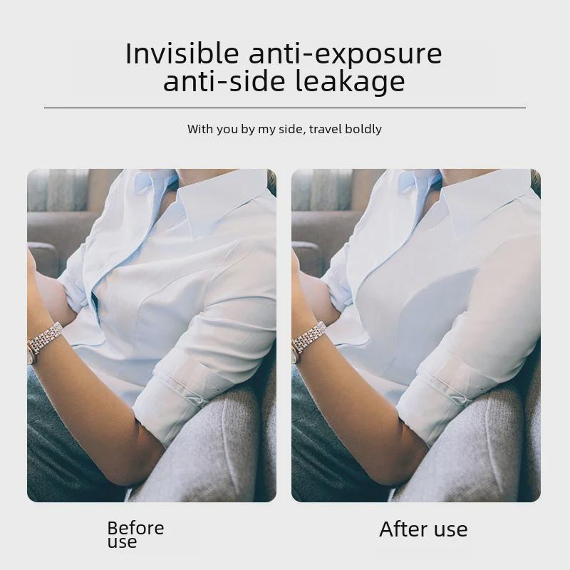 Transparent Double-Sided Anti-Exposure Collar Straps and Stickers