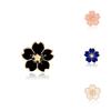 Creative Cartoon Cherry Blossom Alloy Brooch For Fashionable Floral Decoration