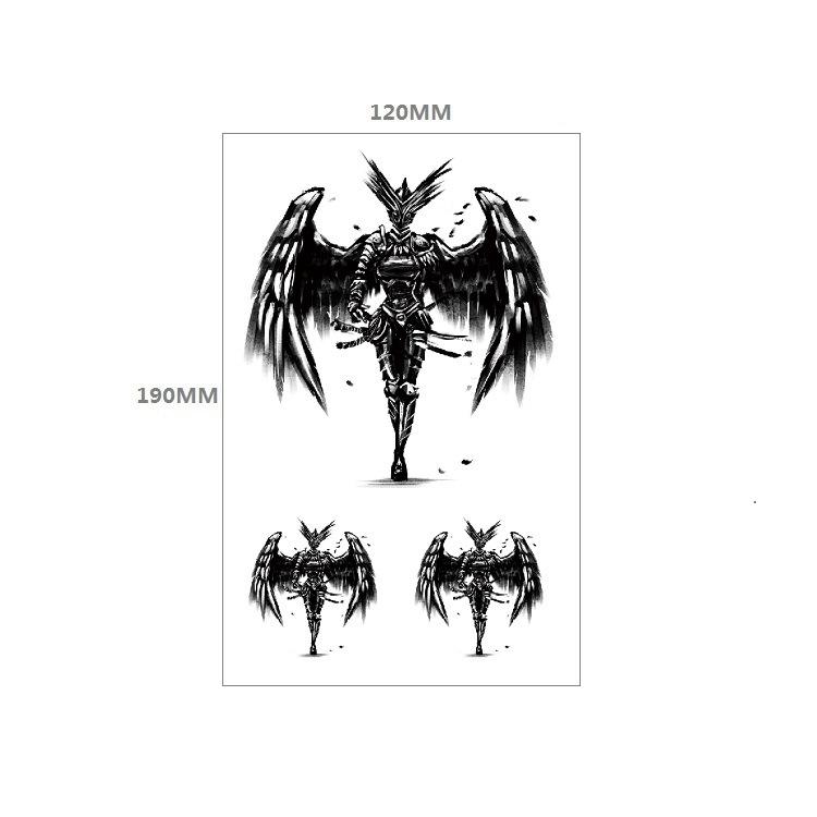 Темная картина укиё-э гейша половина руки рука Tbs имитация татуировки перенос воды, татуировка наклейка 120*190MM