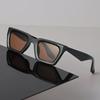 Fashion Sunglasses Women Men Cat Eye Mirror Lens Brand Designer Black Sun Glasses Trendy Eyewear Unisex Square Classic