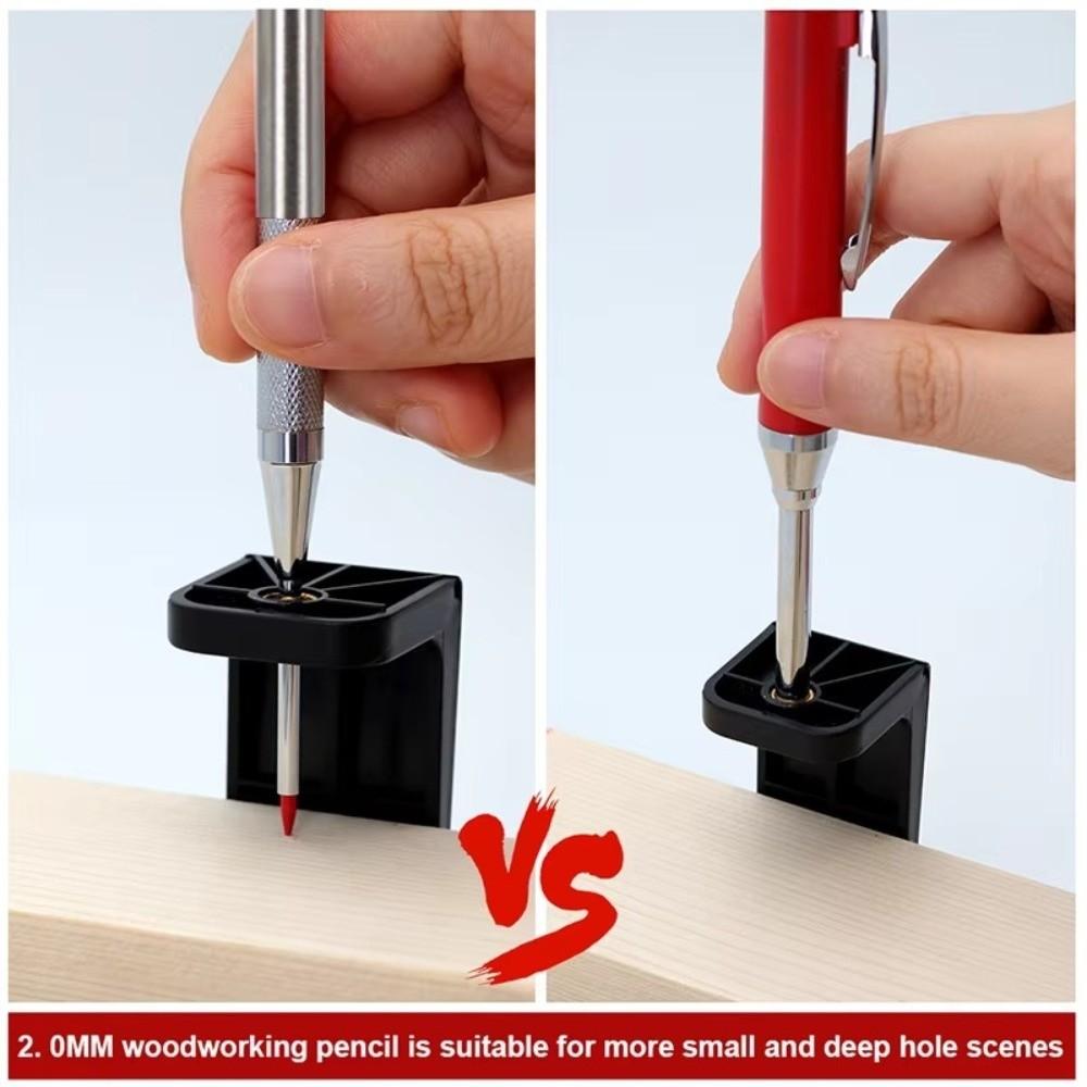 Anti-Slip Rubber Grip 2.0mm Mechanical Pencil Woodworking Marking Pencil  Engineer Drafting