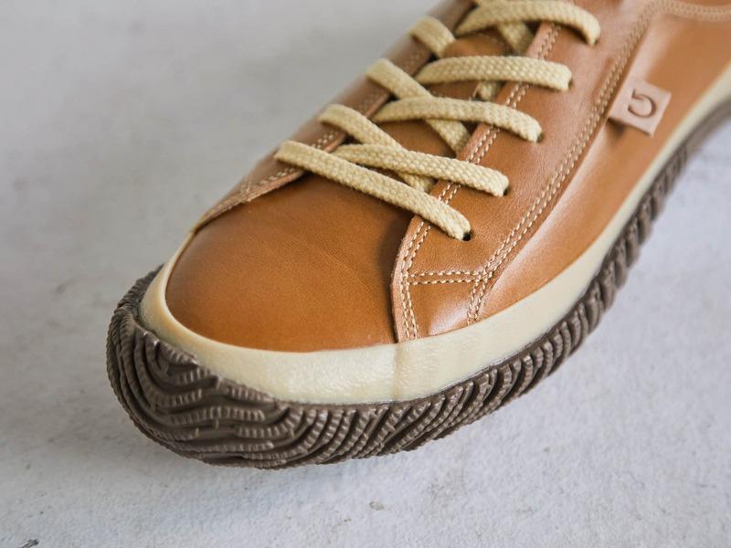 Spingle Handmade Kangaroo Leather Sneakers Spm-Light Brown