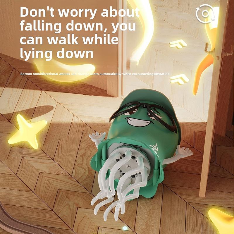 Non-Toxic Dancing Octopu Kid Electronic Pet Toys Cartoon Interactive Development Moving Education Toddler Toy Gift Creative Christmas Gift