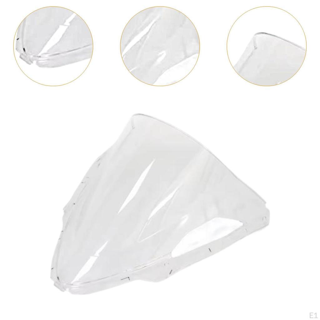 Motorrad Windschutzscheibe Robust Einfach zu Installieren Teile Schutz Ersatz Professionelle Wind