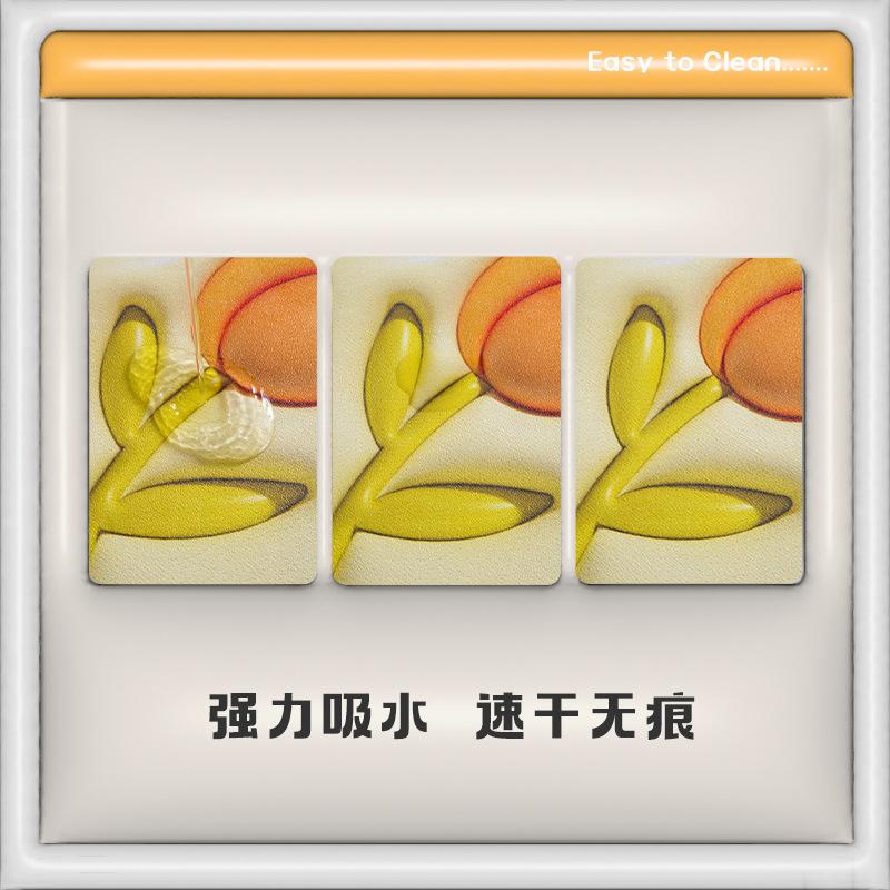 Expansion Drain Mat Bar Diatom Mud Absorbent Coaster Tea Table Insulation Mat Bowl Dish Cup Wash-free Drying Mat