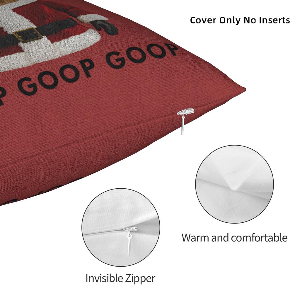 Pillow Case Funny The Burnt Peanut GOOP Bungulator Print Pillow Cover For Living Room Chair Funny Pillowcases