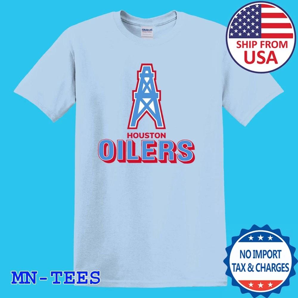 Houston Oilers Light Blue Size S-5XL 3XL