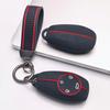Key Fob Cover for Leapmotor T03 S01 C11 C01 with Keychain Anti-Scratch Shockproof Protective Shell Holder with Honeycomb Texture Shockproof Structure