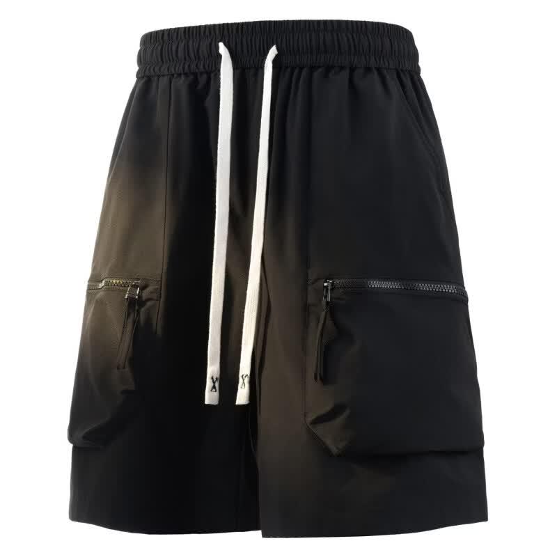 Men's Loose Fit Multi-Pocket Cargo Shorts