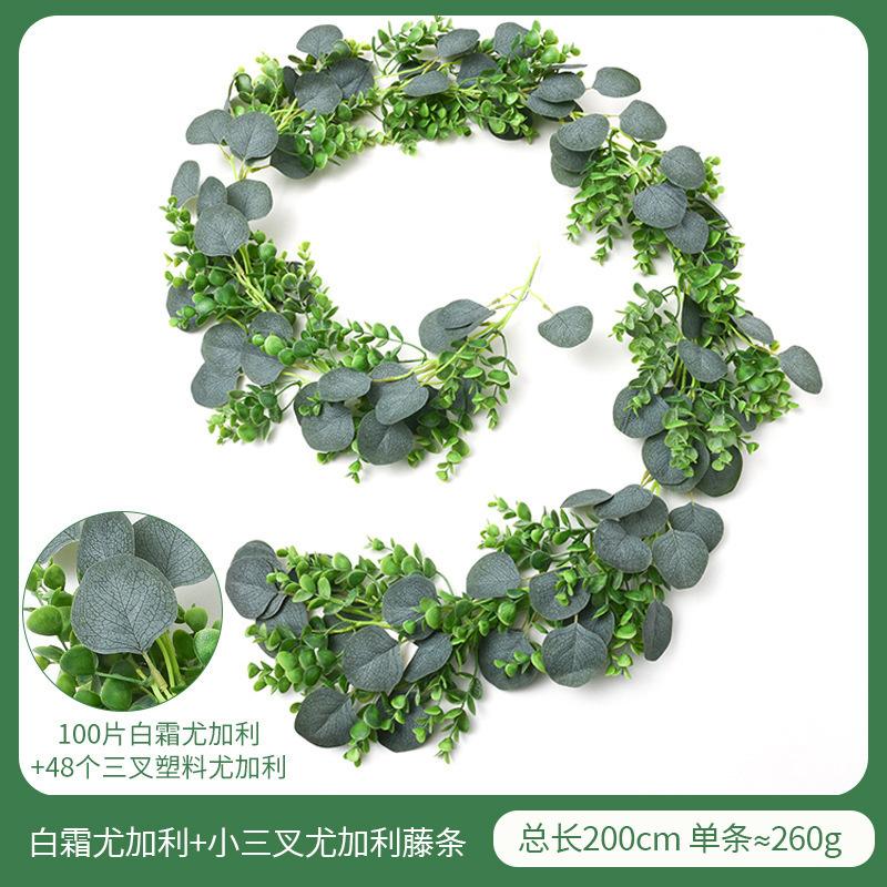 

Искусственный эвкалиптовый венок из эвкалипта, серебряный доллар, зеленые листья, виноградная лоза, свадебный дом, вечеринка, накидка, декоративный цветок