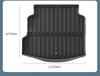 Nissan N7 Floor Mats: Wear-Resistant, Eco-Friendly TPE for 25 Models, Includes Trunk Mat