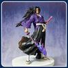 24cm Kokushibo Pvc Figure Upper Rank 1 Purple Moon Samurai Action Figure Anime Ornament Collectible Model Toy Gift