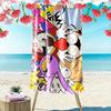The Amazing Digital Circus2 Print Beach Towel, Large Soft Quick Dry Towel for Beach Camping Swimming