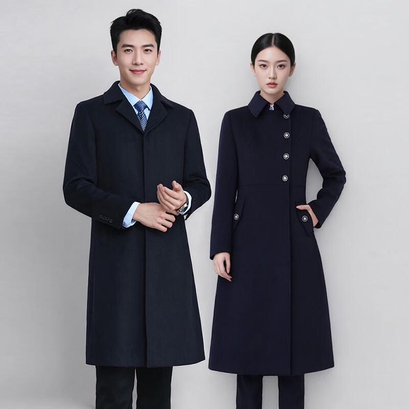 

Профессиональное шерстяное пальто средней длины Taluoman S