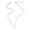 Crystal Charm Necklace Long Y-Shaped Chain Fringe Collarbone Chain Elegant Accessory for Parties and Everyday Wear