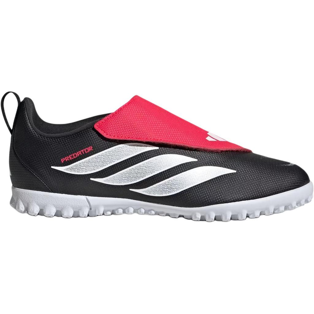 Adidas Predator Club Comfortable Support Low Top Soccer Shoes Kids Soccer Shoes Black KI8867