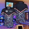 3D Print Bowling Ball Polo Shirts For Men Ninepins Player Pattern Short Sleeves Fashion Casual Sport Street Tops Oversized Tees