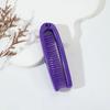 Travel portable folding hair comb - pocket size design, durable plastic bristles and ABS handle For Hair Accessories