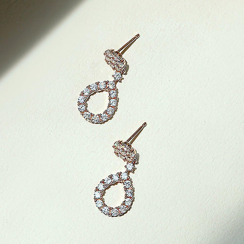 14K G.F. Elo Shine Drop Earrings Ea3149