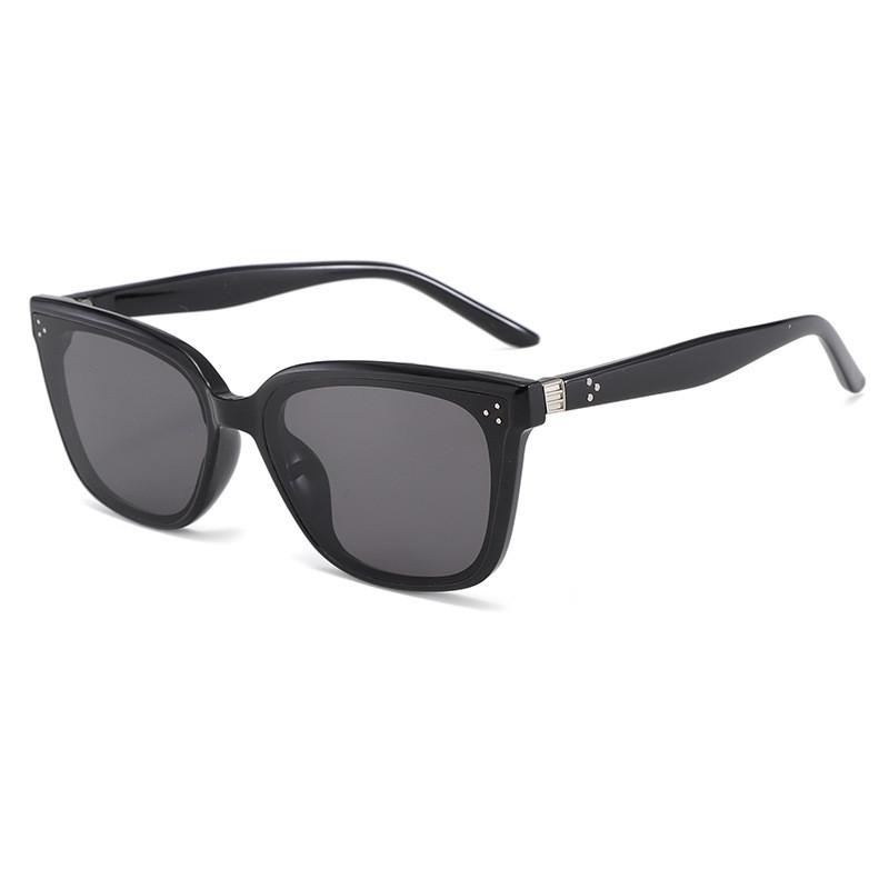 

Black Square Sunglasses For Women Men Uv400 Sun Protection Outdoor Activities Fashion Accessory BlackFrameGrayLens