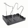 2-in-1 Design Kitchen Organizer Pot Lid Holder Spoon Rest Easy Cleanup