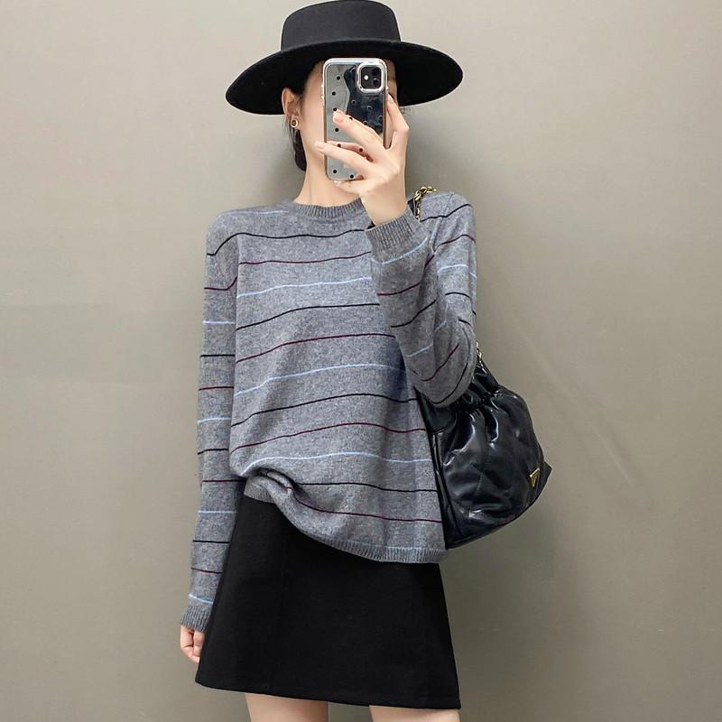 Qinghe 100% Pure Cashmere Women's Sweater - Ultra Soft Luxury Winter Pullover