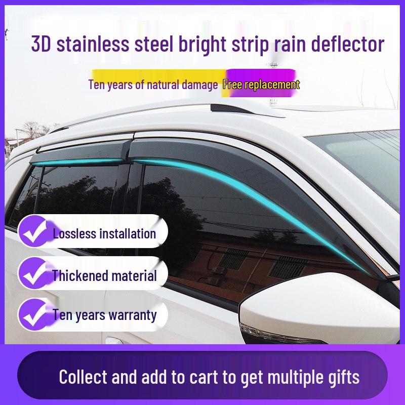 Cloud Realm 75CSplus 3rd Gen 5535 Enhanced Sun & Rain Shield for Changan Eado CS Cars