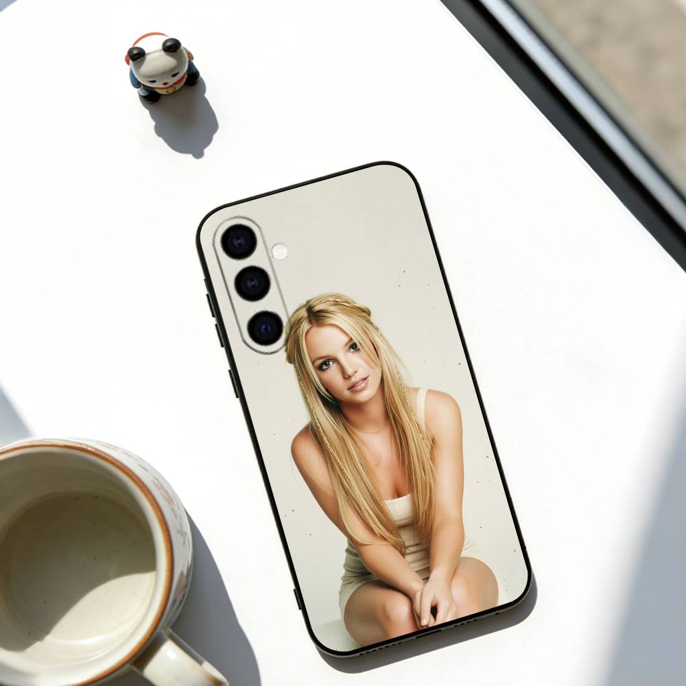 Britney Spears Phone Case Soft black For Samsung Galaxy A73,A72,A71,A70,A53,A52,A51
