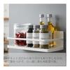 BOLITE Magnetic Spice Rack, Seasoning Rack, Magnetic Storage, Compatible with Refrigerators and Washing Machines, Storage Rack, Shelf, Versatile,