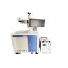 White Fiber Laser Marking & Inkjet Coding Machine for PE Plastic & Cable