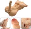 Halbkörper ohne Arme Hautfarbe großer Penis Silikon Real Touch Sexpuppe realistischer Penis weibliche Genitalien menschliches Spielzeug Masturbator