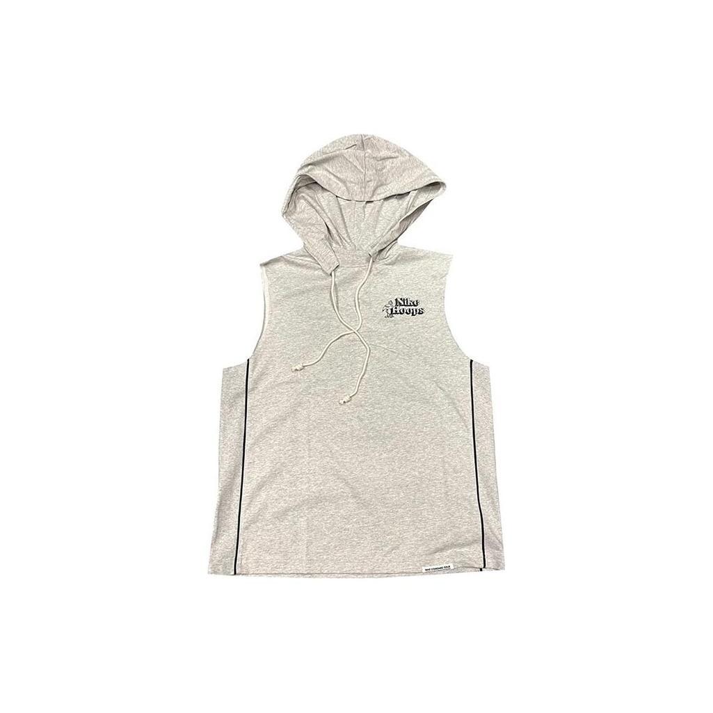 Nike Dri-FIT Standard Issue Casual Solid hooded Top Asia Sizing Grey Men s DH7442-050 XXL