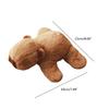 Adorable Capybara Plush Doll Soft Stuffed Animals Slap Bracelet for Kids Collectors Capybara Wristband Kids Toy Party