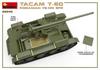 MiniArt Scale Romanian Army 76mm Artillery TACAM Full Interior Plastic Model Kit MA35240 1/35 Self-Propelled T-60
